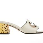 Gucci Women Interlocking G Cutout Sandal Size 41 Photo 1