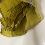 Free People FP movement yellow mustard high waist running shorts size small Photo 2