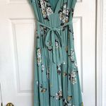 Free People  All I Got Floral Printed Maxi Dress 0 XS Blue Photo 2