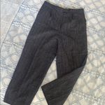 Handmade Dark Gray Pinstripe Trousers  80’s Photo 0