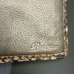 Brighton Snakeskin Embossed Leather Studded Bifold Card Wallet Photo 12