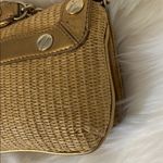 Michael Kors  Panama Straw Woven Straw Clutch Shoulder Bag Photo 4