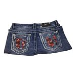 Miss Me VINTAGE 28x28 Signature Skinny Girls Women’s Denim Jeans Patch Bubbles Photo 2