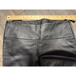 EXPRESS NWT Black Genuine Leather Flare Pants SZ 7/8 Side Zip Lined Bootcut Y2K Photo 8