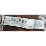 Jockey Pants Womens Size Medium Brown Wide Leg Button Closure Minimalist Classic Photo 2