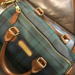 Ralph Lauren Black Watch Plaid Top Handle Speedy 25 Crossbody Top Handle Bag Photo 8