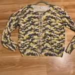 Sundance Womens Embroidered Button Up tangier Camo Sweater Cardigan Photo 3