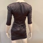 Dolce & Gabbana  Ruched Silk Mini Dress Photo 4