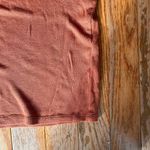Forever 21 burnt umber orange rust and black cropped shirt Photo 5