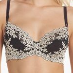Wacoal Embrace Lace Underwire Black/Cream Bra Photo 0