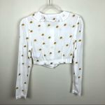 Urban Outfitters  Floral Embroidered Crop Top NWOT Photo 4