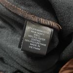 Haute Monde Brown Faux Leather Skirt Photo 3