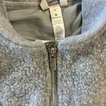 Lululemon  Wool-Blend Full Zip Jacket – Size 8 – Light Grey Photo 1
