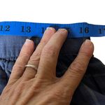 Patagonia Kamala Maxi Skirt Blue Plaid Organic Cotton Hemp Blend Pockets L Photo 7