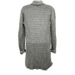 Forever 21 Open Front Longline Shawl Collar Textured Chunky Knit Cardigan Sweater Top Photo 1