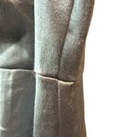 Adrianna Papell  NWT Icy Mint Pleated Satin Gown Size 12 Beaded Neck Formal Dress Photo 4