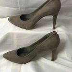 BCBGeneration WO SZ 7 TAUPE SUEDE PUMPS 4” HEEL Photo 11