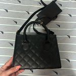 SheIn Black Mini Quilted Bag Photo 0