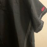 Reina Womens Black Scrubs Scrub Smock Top Shirt M Medium Bust 38” Photo 3