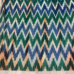 BCBGMAXAZRIA  Black Elegant Multicolor Chevron Dress; Small Women’s Photo 2