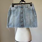 PacSun Button Front Jean Demin Skirt in a size 25 Festival Summer concert date Photo 7