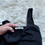 Reformation Braun Bodycon Midi Dress In Black Photo 4