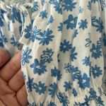 Kendall + Kylie Dainty Floral Tie Tank Top Sz S Photo 3