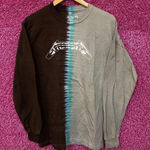 Metallica Split Dye Rock tie dye L/S shirt size small.  Photo 0