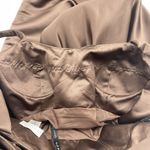 Bill Levkoff  Sz 20 Brown Satin Cocktail Dress Fit & Flare Big Bow Detail Pockets Photo 11