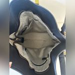 Vince Camuto BLACK PEBBLED LEATHER HOBO WITH GOLD HARDWARE AND ZIPPER TOP Photo 4