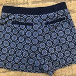 Forever 21 Blue Patterned Shorts Photo 2