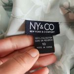 Pacific&Co NY & Mint Short Sleeve Floral Tie Back Shirt Dress Size 10 Photo 4