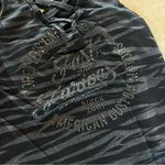 Affliction Fast & Furious  Studded Animal Print Tank Sz Small Photo 1