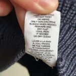 FOR THE REPUBLIC Cotton Crewneck Sweater (Sz XL) Blue Distressed Cable Knit Photo 5