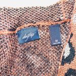 Day Trip | Long Sleeve Knit Cardigan Cheetah Print | Brown | Women's | M Photo 3