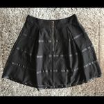 Blue Rain Like New Mesh Box-Pleat Skirt Photo 4