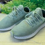 Adidas Deerupt marathon running shoes sneakers light teal green 8 Photo 0