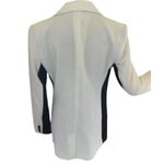 Narciso Rodriguez For Design Nation White & Black Blazer Size 14 Photo 2