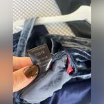 Staud Women's Sleeveless Wide Leg Velvet Silk Rayon Jumpsuit Navy Size 4 Blue Photo 4