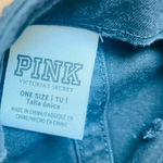 PINK - Victoria's Secret PINK brand gray adjustable hat / cap - 100% cotton Photo 4