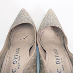 Marc Defang Gold Glitter Stiletto Heel Pumps Size 9.5 Photo 3