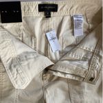 Banana Republic Belted Cargo Pants Wmns 10 Khaki Beige Utility Tapered Trousers Photo 6