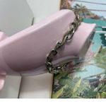 Topshop Gold Silver Distressed Mixed Metals Chunky Double Chain Link Necklace Photo 2