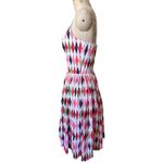 Pinup Couture Harlequin Diamond Strappy Dress Size Medium Photo 3