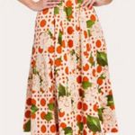Mestiza NY Yvette Floral Cotton Reversible Midi Dress in Sun Photo 0