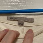 Gap  Ivory Navy Striped Iconic Boatneck 3/4 to Long Sleeve Shirt Dress Photo 1