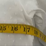 Matilda Jane  Womens Top XS White Botanical Beauty Swiss Dot Floral Romantic Photo 8