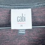 CAbi Cuddle Dress Black Burgundy Red Pockets Quarter Zip Style #4215 Size Medium Photo 6