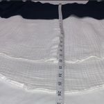 Anthropologie Passport Off the Shoulder Mixed Media Top Black & White XS Photo 6