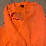 Rue 21 Super cute bright orange shirt long sleeved top Photo 0